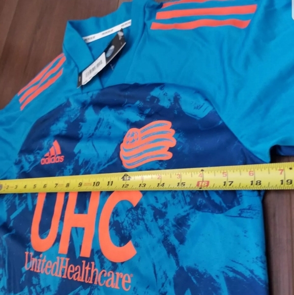 NWT Adidas MLS New England Revolution Soccer Jersey Condivo 20 Primeblue Men's S - Picture 5 of 14